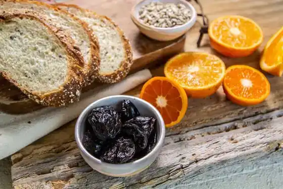 Petit-déjeuner aux agrumes